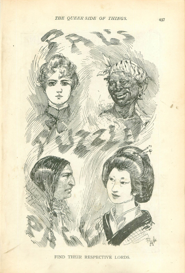 Altes Buch mit dem Titel "Die queere Seite der Dinge" und vier illustrierten FrauenGesichtern auf dem Cover.