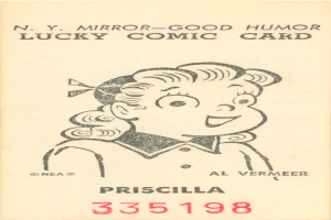 Ein Plakat mit einer Cartoon-Mädchen und Text.